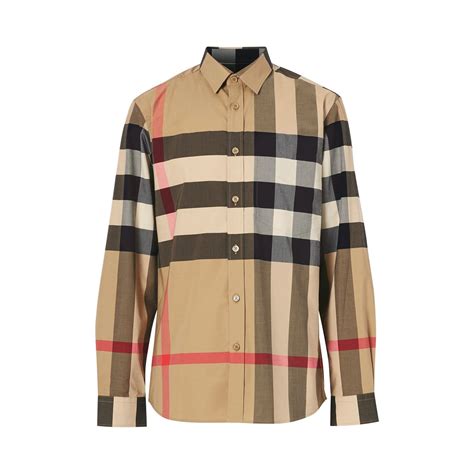 long sleeve burberry shirt free shipping
